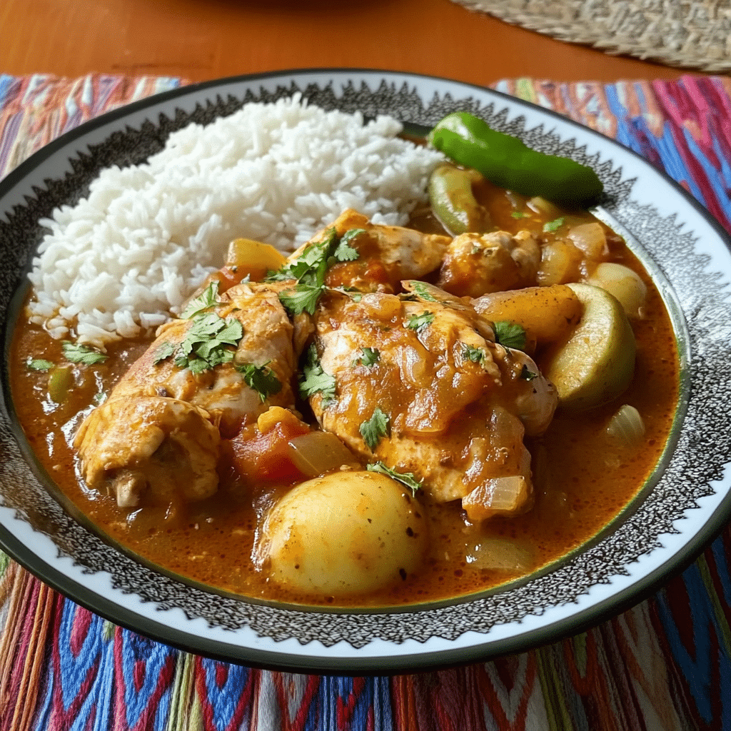 Pollo Guisado Guatemalteco: Receta Desafiante y Rica