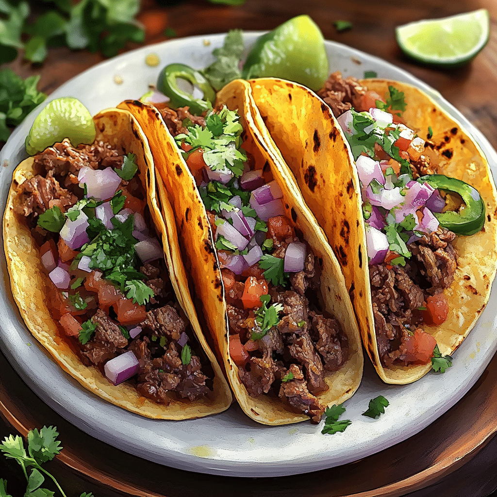 Tacos de Carne Cremosos que Encantarán tu Paladar