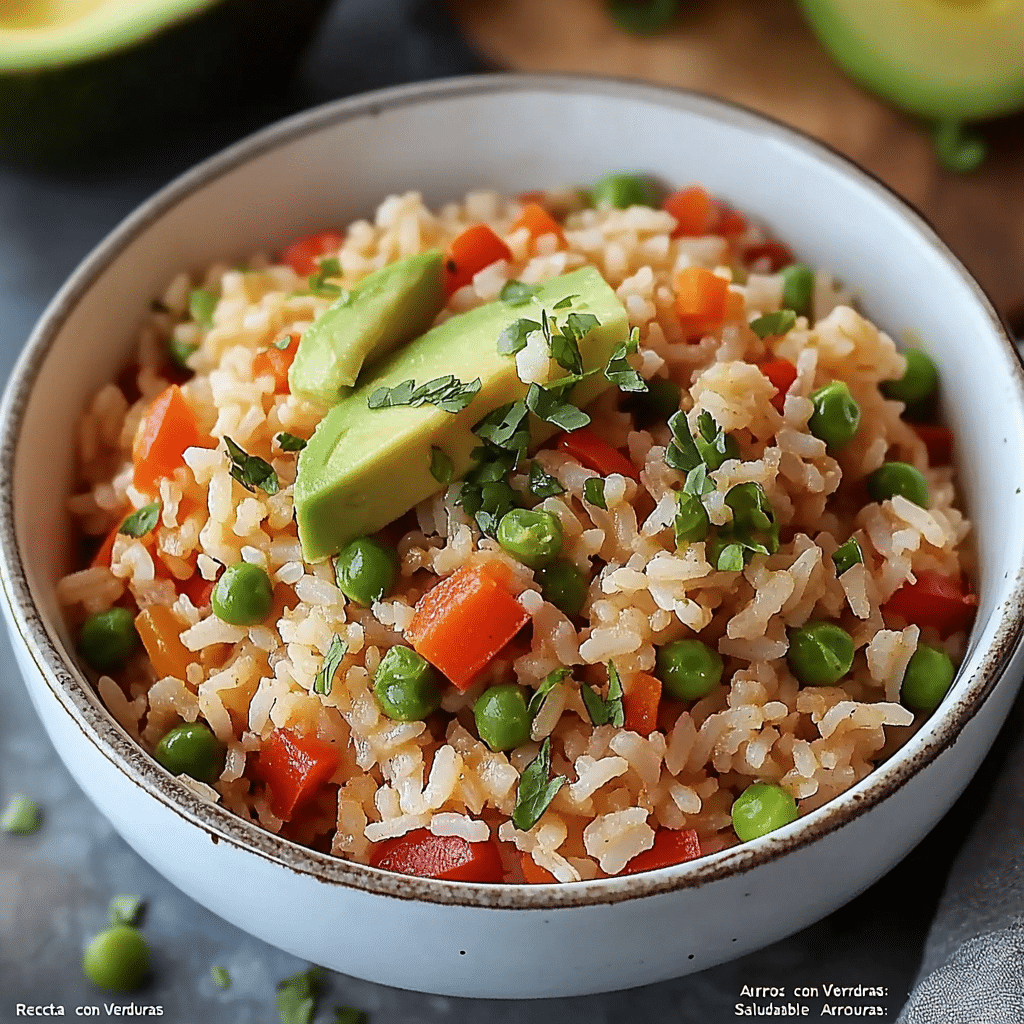 Arroz con Verduras: Receta Saludable y Deliciosa 112 Arroz con Verduras: Receta Saludable y Deliciosa