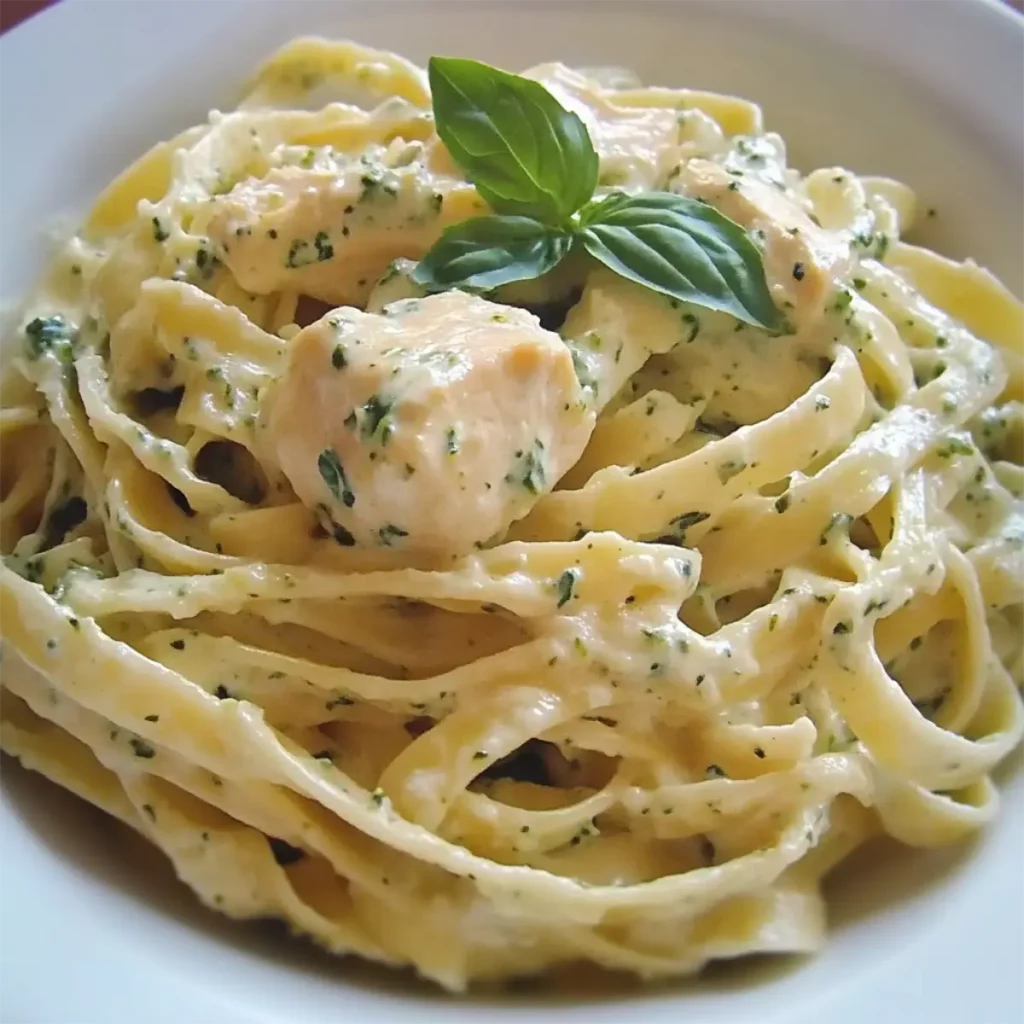 Fettuccine Alfredo Pollo Brócoli: Receta Deliciosa
