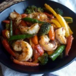 Camarones con Vegetales Frescos y Deliciosos para Ti: Receta Fácil