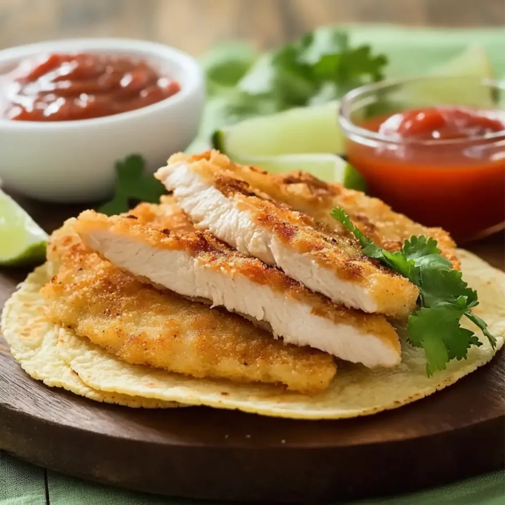 Tacos de Milanesa de Pollo: Delicia Fácil en Casa
