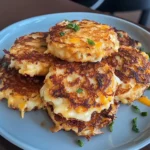Tortitas de Papa Hash Brown con Queso: Una Delicia Irresistible