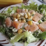 Ensalada de salmón rosado: receta fresca y saludable