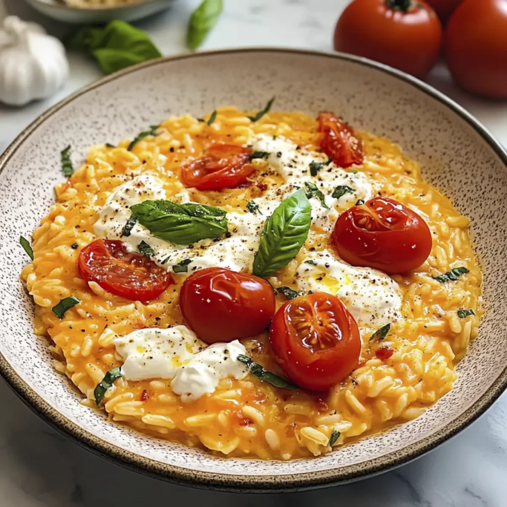 Risotto Cremoso de Tomates - Delicia Italiana Fácil