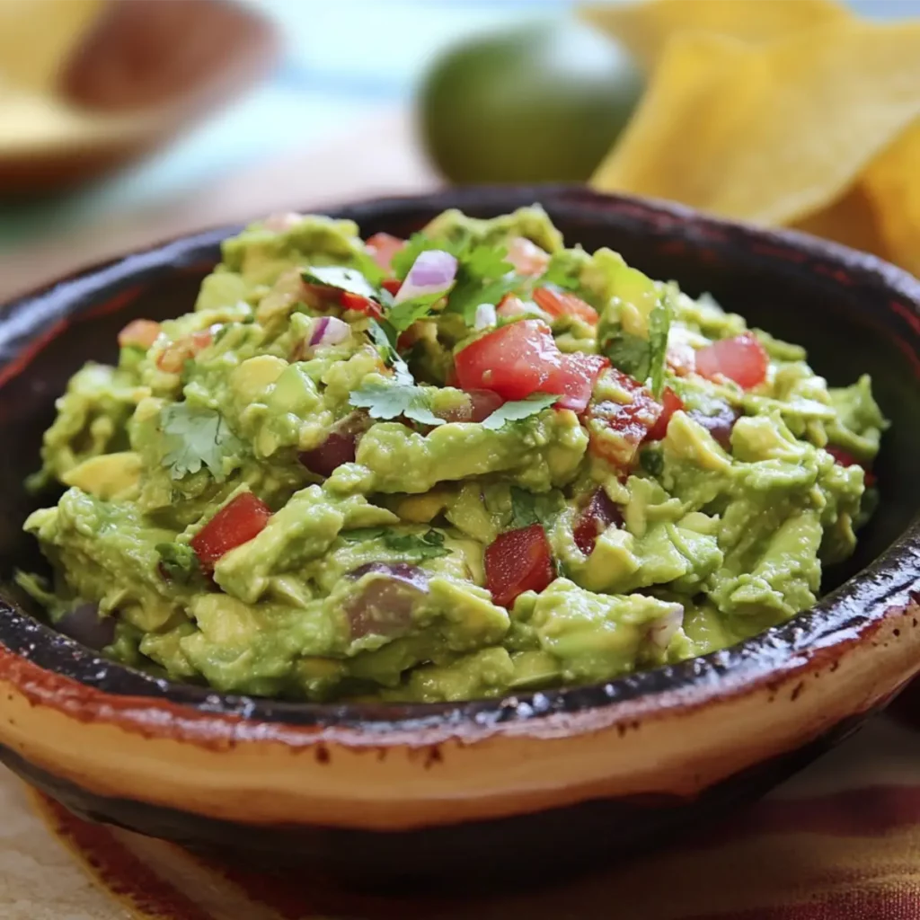 Guacamole Estilo Texas: Auténtico y Delicioso Guacamole