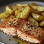 Salmón a la Plancha y Papas Fritas: Receta Deliciosa y Fácil