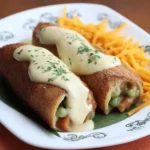 Milanesas Rellenas: Delicia con Salsa de Queso