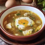 Fácil y Nutritiva Sopa de Pollo y Huevos Casera: Un Clásico Reconfortante