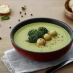 Crema de Brócoli: Sopa Saludable con Bolitas de Papa