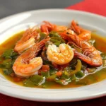 Alubias Verdinas con Langostinos, Sabor a Mar Único
