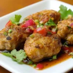Pollo Apanado en Quínoa: Delicia con Aceto Balsámico