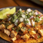 Tostada de Pollo con Sabor Tradicional Mexicano: Receta Auténtica