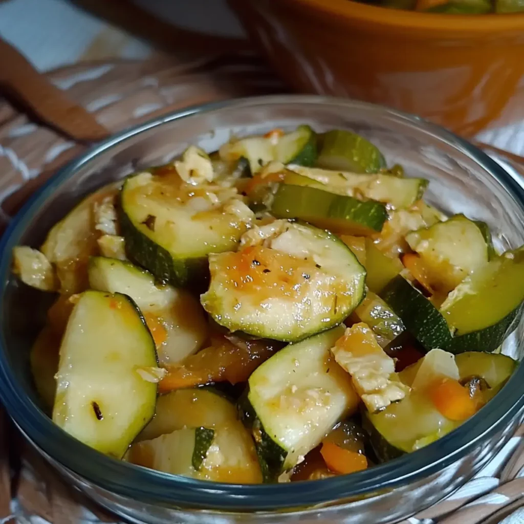 Trocitos de Bagre: Delicias con calabacitas y verduras