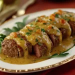 Rollo de Carne: Deliciosa Salsa de Mostaza y Más