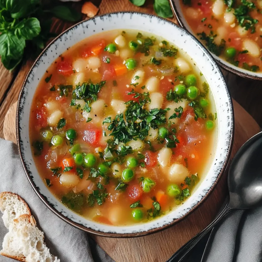 Sopa de Verduras Minestrone: Receta Italiana Auténtica