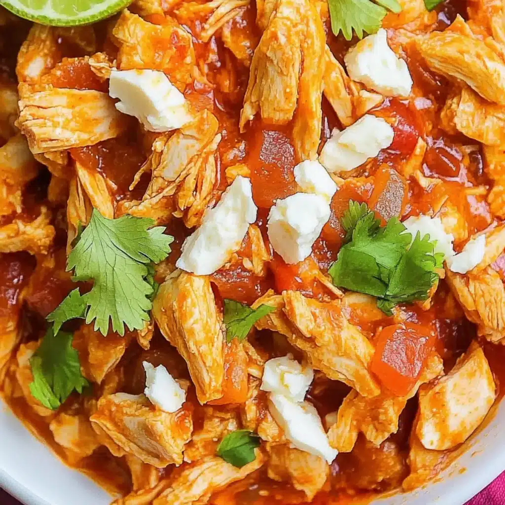 Tinga de Pollo: Opción Económica y Fácil de Preparar