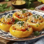 Melocotones rellenos: receta irresistiblemente deliciosa