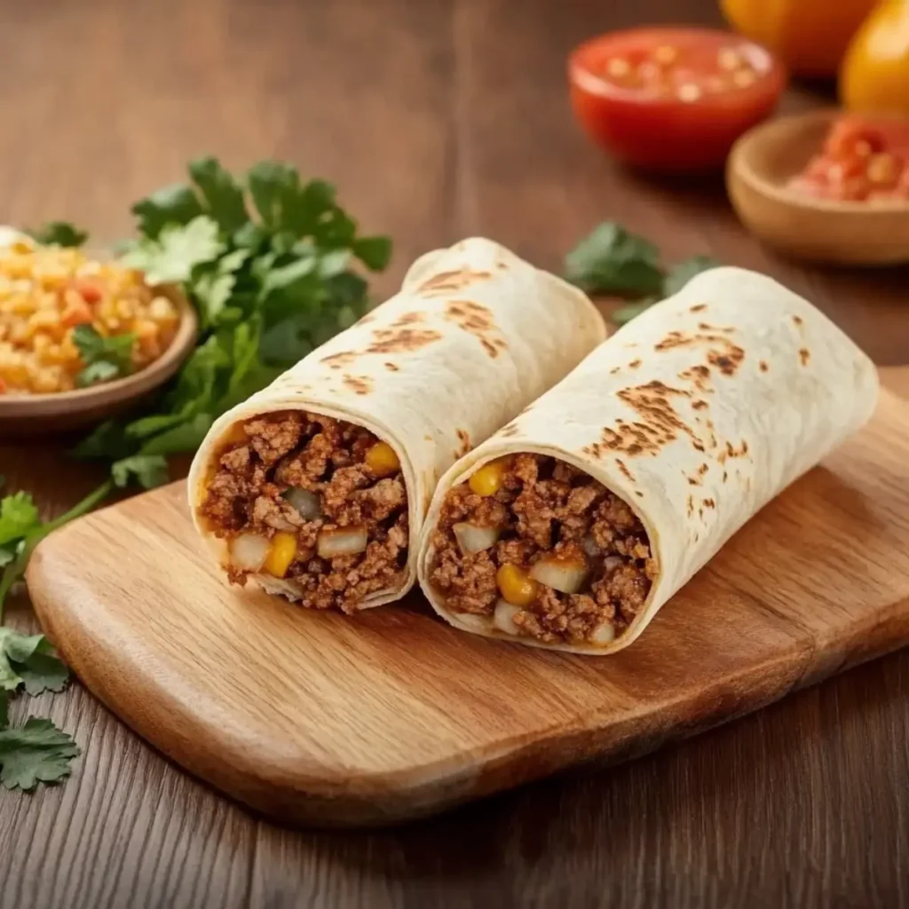 Burritos de Carne Molida Fáciles y Deliciosos en Casa