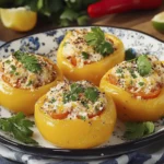 Melocotones rellenos: receta irresistiblemente deliciosa
