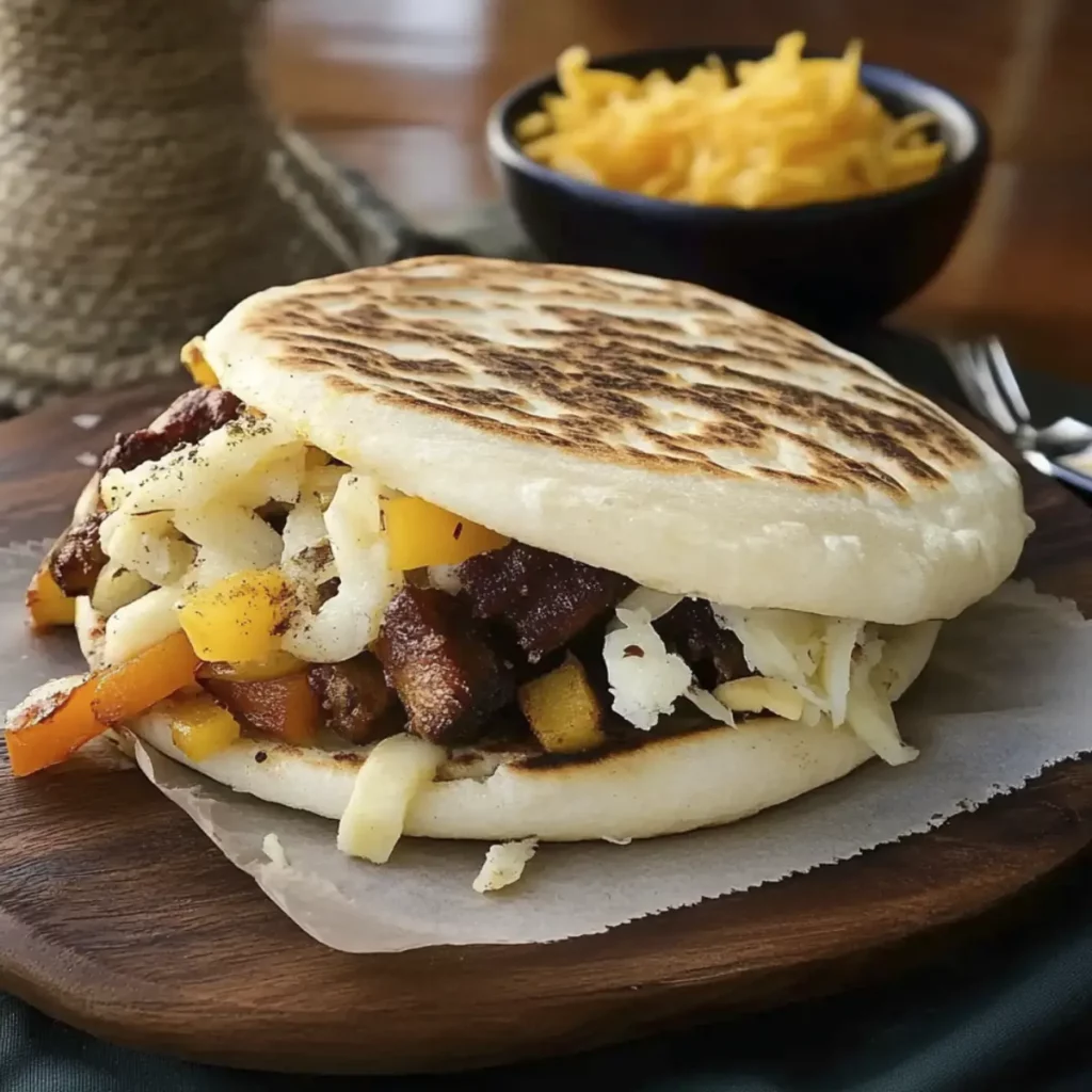 Arepa Pabellón: Delicioso Sabor Venezolano 143 Arepa Pabellón: Delicioso Sabor Venezolano