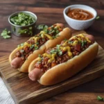 Hot Dog con Chili: Sabor Intenso y Delicioso Placer