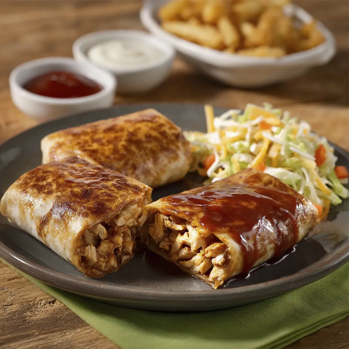 Chimichangas de Pollo BBQ: Irresistibles y Fáciles de Hacer