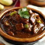 Res en Salsa Pasilla: Receta Tradicional Mexicana que Conquistará tu Paladar