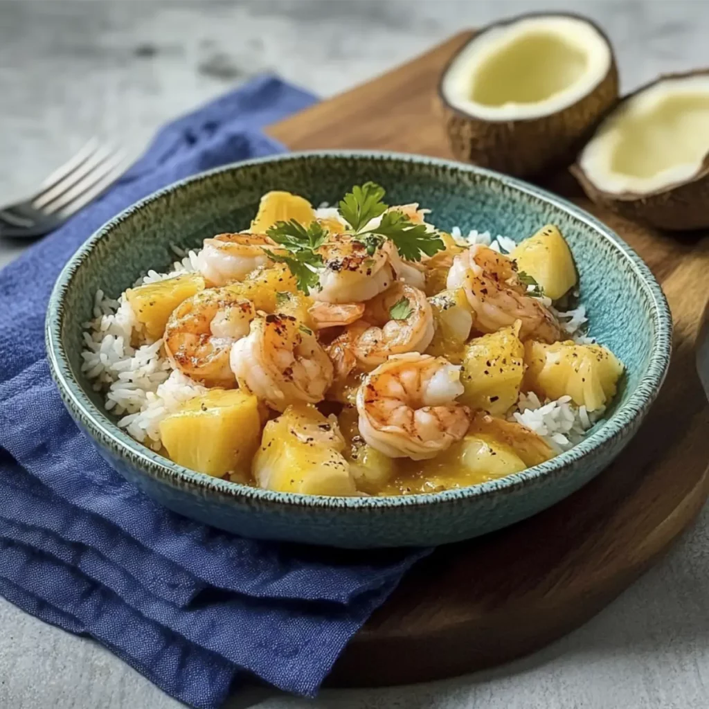 Camarones al Coco: Delicioso Placer Tropical