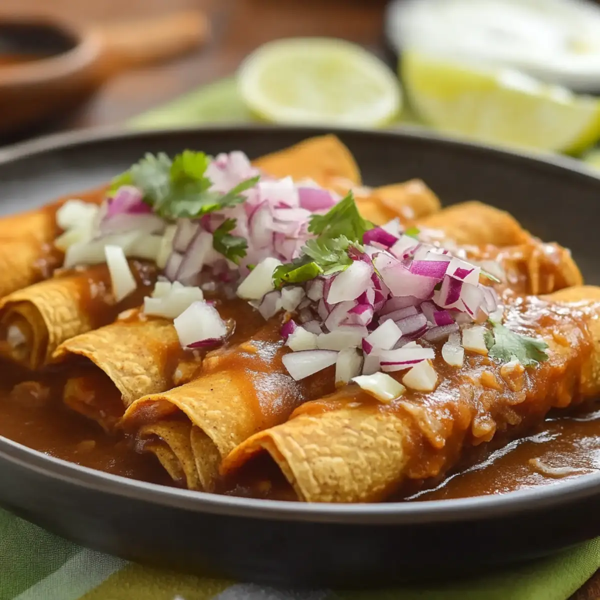Auténticas Enfrijoladas: Delicia Mexicana Fácil de Hacer
