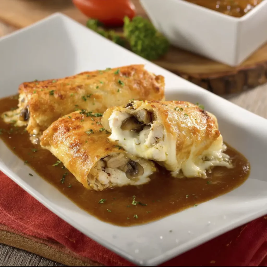 Rollitos de Pollo con Salsa: Receta Fácil y Rápida 120 Rollitos de Pollo con Salsa: Receta Fácil y Rápida