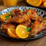 Alitas de Pollo a la Naranja: Delicia Cítrica y Crujiente