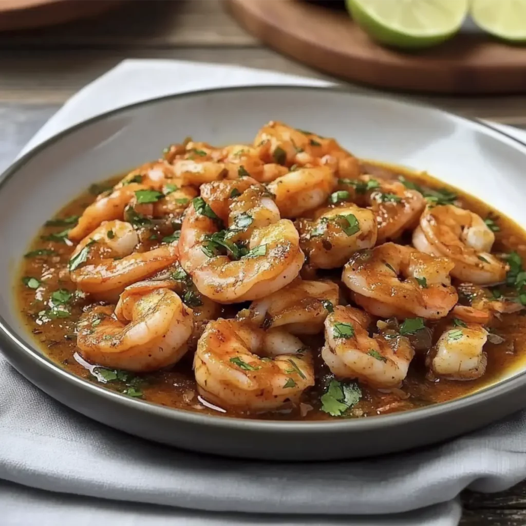 Camarones en Salsa de Tamarindo: Receta Deliciosa
