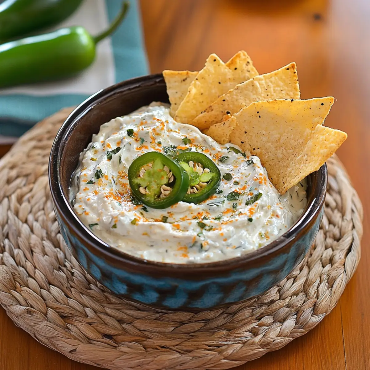 Dip de Jalapeño: Delicioso y Picante Aperitivo