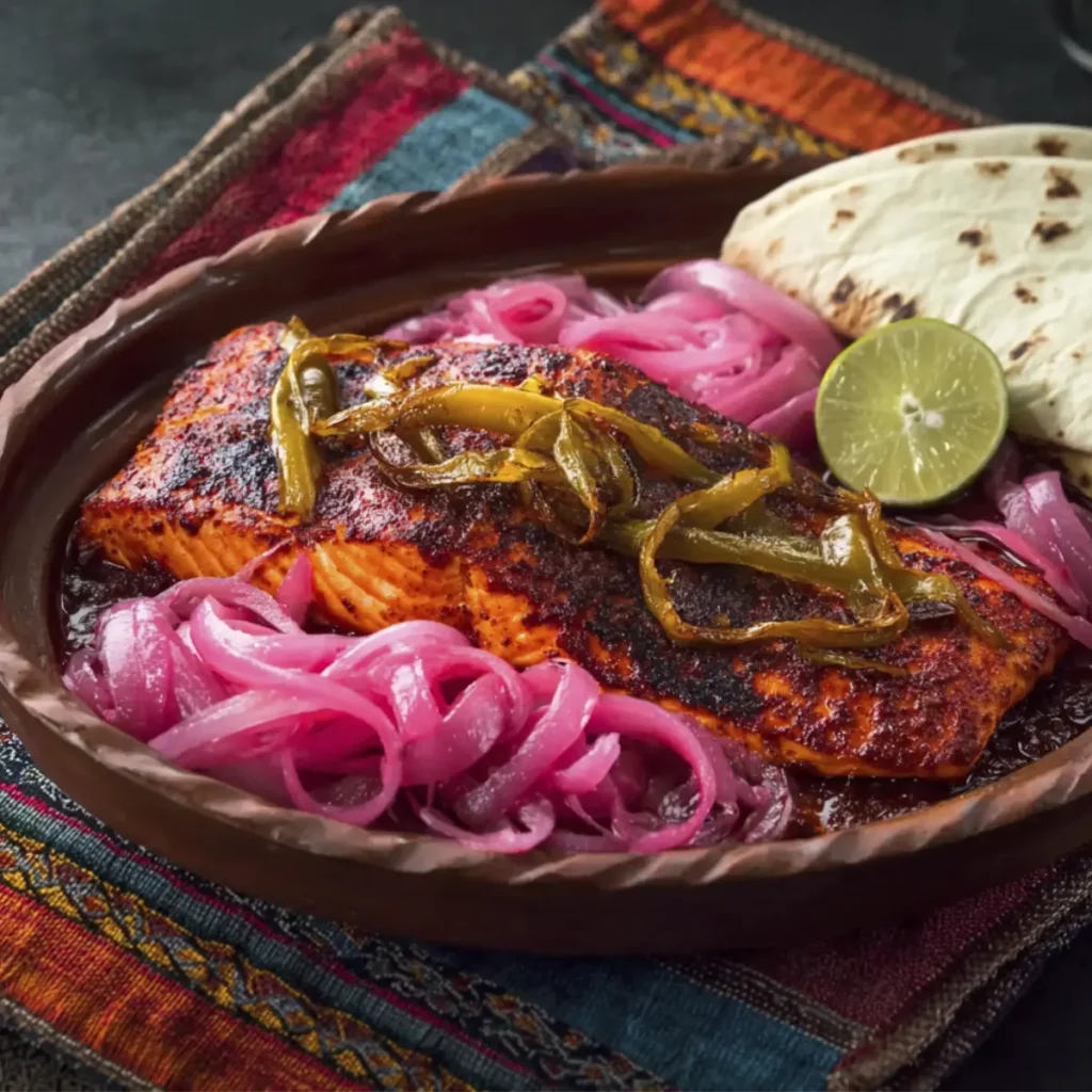 Salmón al Pibil: Delicia Mexicana para tu Mesa