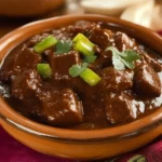 Res en Salsa Pasilla: Receta Tradicional Mexicana que Conquistará tu Paladar