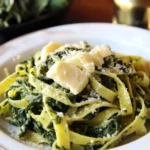 Tagliatelli con Espinaca y Queso de Cabra: Delicia única