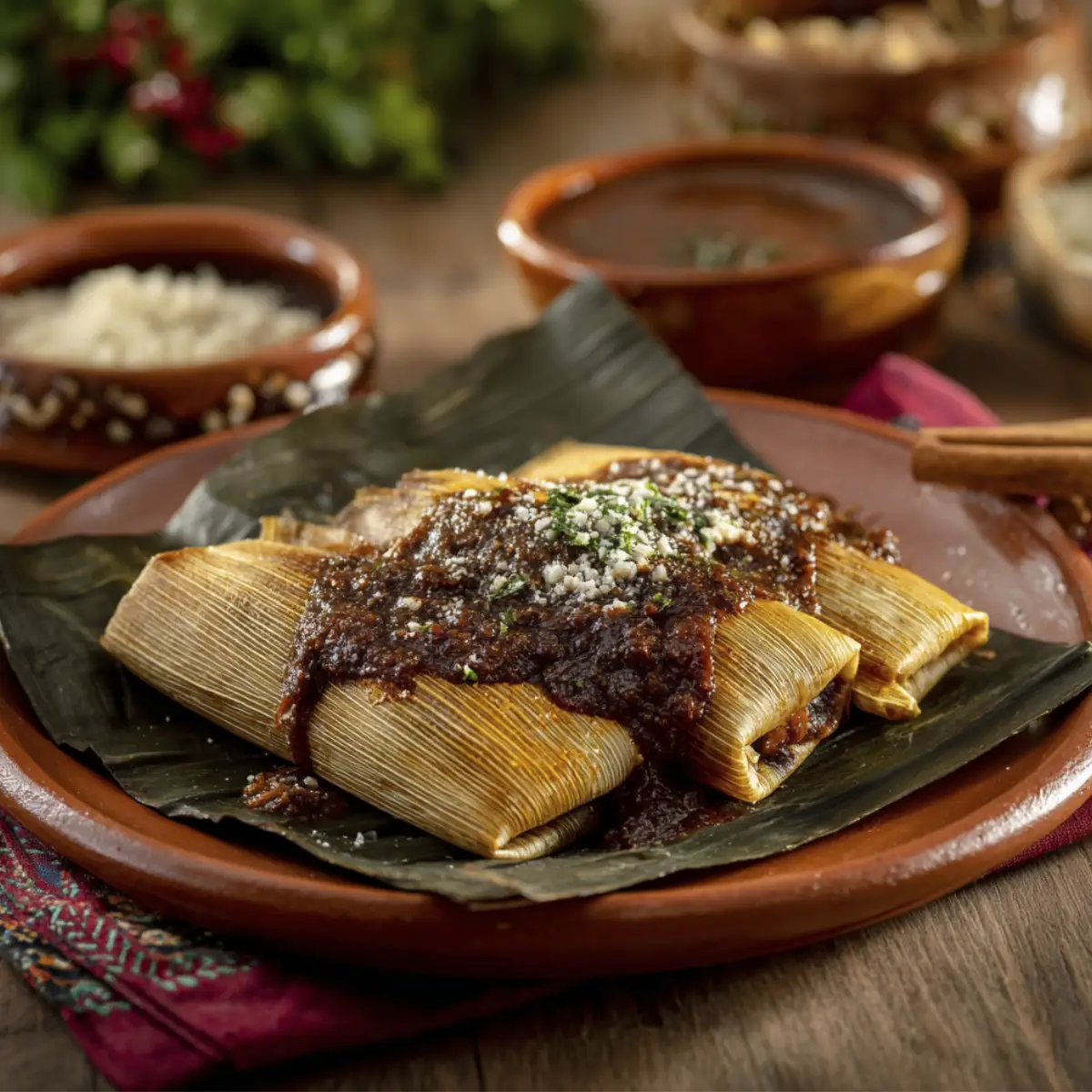 Tamales de Mole con Sabor Auténtico y Tradicional: Una Receta Familiar
