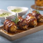 Piernas de Pollo Envueltas en Tocino: Receta Fácil y Deliciosa