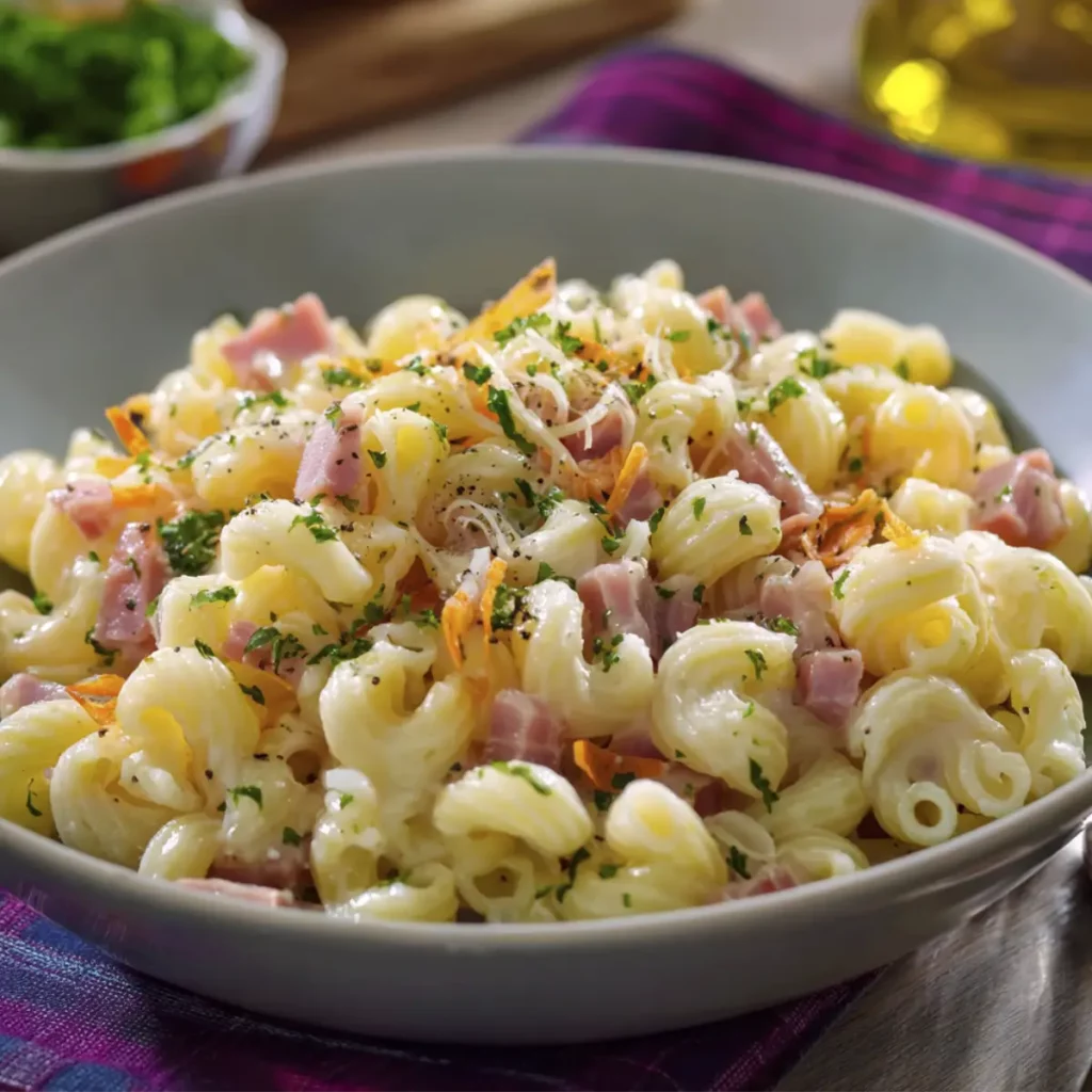 Pasta de Coditos con Jamón Fría: Delicia Fácil y Rápida 100 Pasta de Coditos con Jamón Fría: Delicia Fácil y Rápida