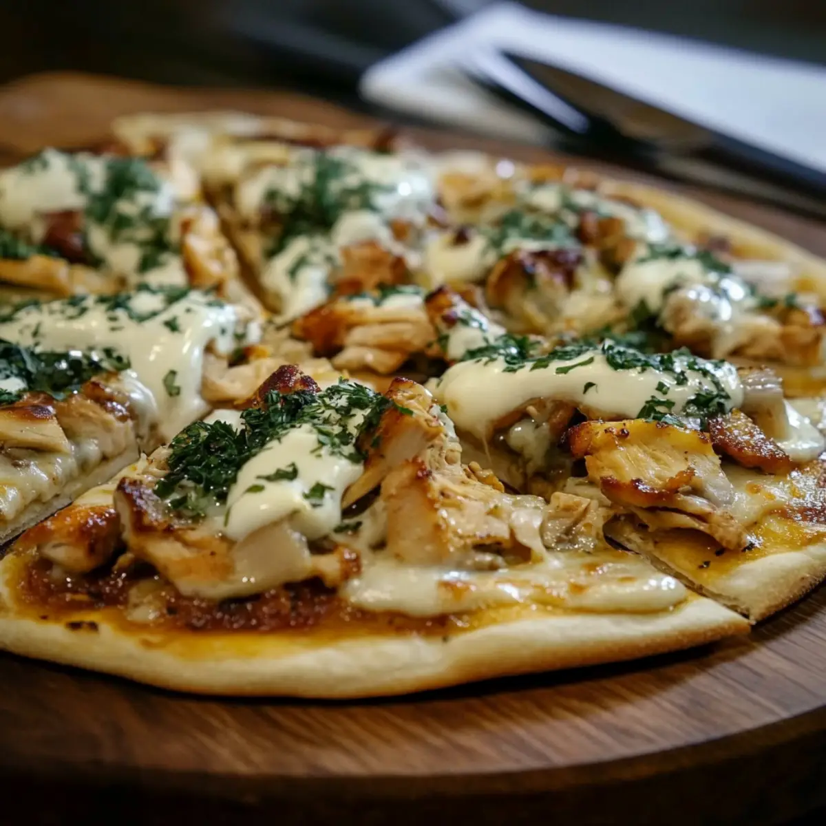 Pizza de Pollo Búfalo con Toque Especial y Delicioso: Una Receta Inigualable
