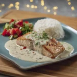 Salmón en Salsa Cremosa - Delicioso Plato Principal