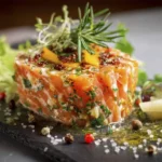Tártara de Salmón: Delicia Gourmet Fácil de Hacer