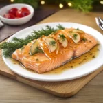 Salmón con Ajo y Cítricos: Delicia Festiva Fácil
