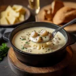 Fondue de Champiñones: Receta Fácil y Deliciosa