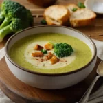 Sopa de Brócoli Cremosa Fácil y Deliciosa Para Ti