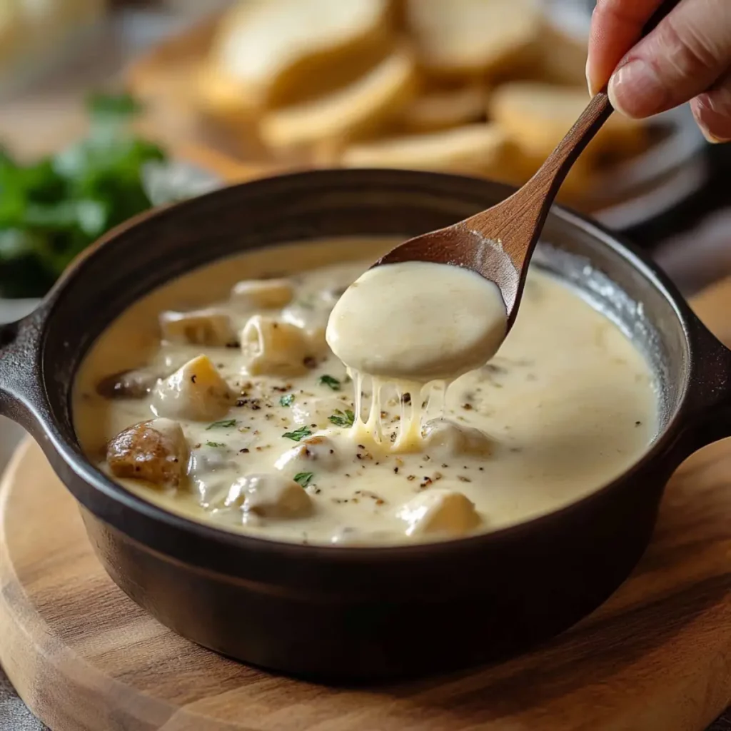 Fondue de Champiñones: Receta Fácil y Deliciosa