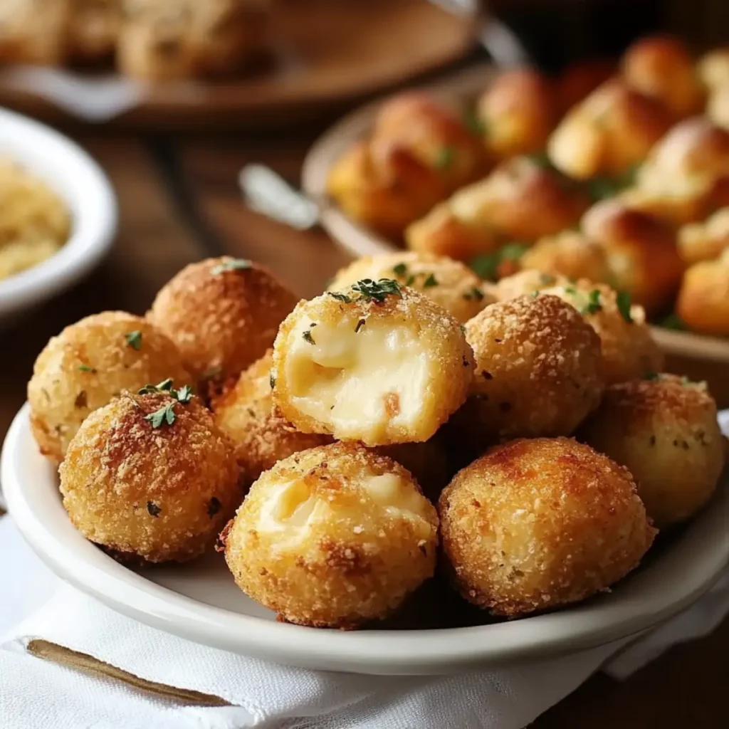 Bocados de Queso y Papa: Delicia para Cualquier Evento