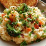 Arroz Con Verduras Salsa