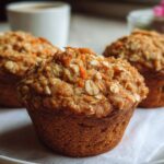 Avena Manzana Zanahoria Muffins